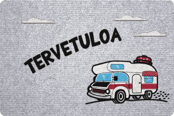 Kuva Ovimatto Asuntoauto